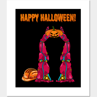 Robot Arm #1 Halloween Edition Posters and Art